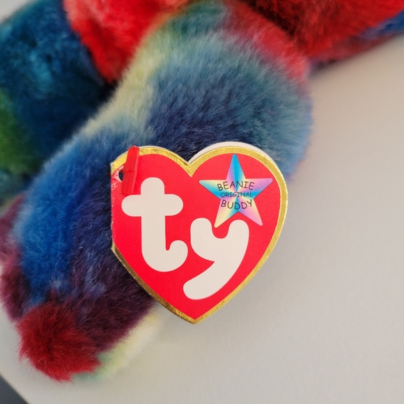 Lizzy the Beanie Baby Lizard 1999 TY Beanie Buddies Collection - Picture 4 of 11